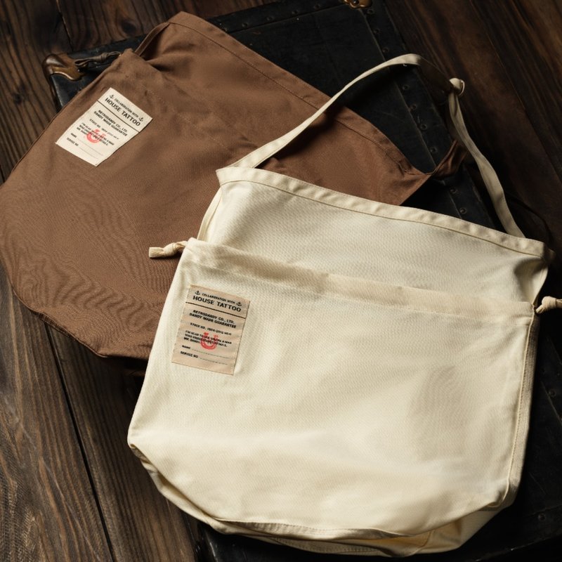WW2 Red Cross Bag - 侧背包/斜挎包 - 棉．麻 