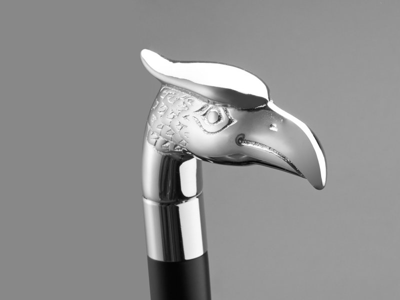 【男士穿搭配件】限时优惠 典藏权杖系列 - 鹰 父亲礼物 - 其他 - 木头 黑色