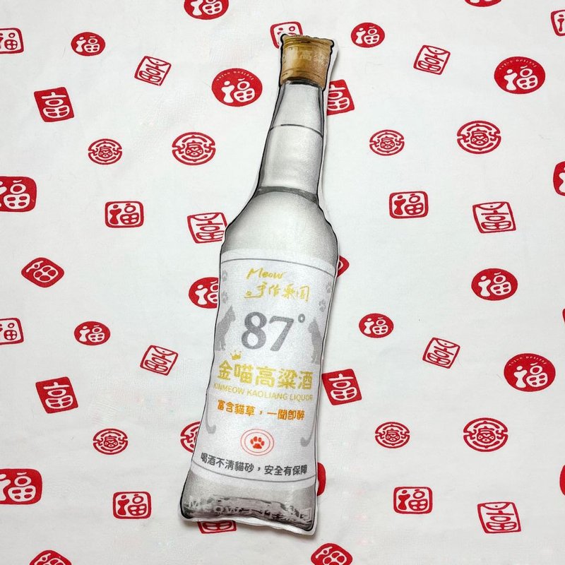 高粱酒猫草包 - 玩具 - 棉．麻 