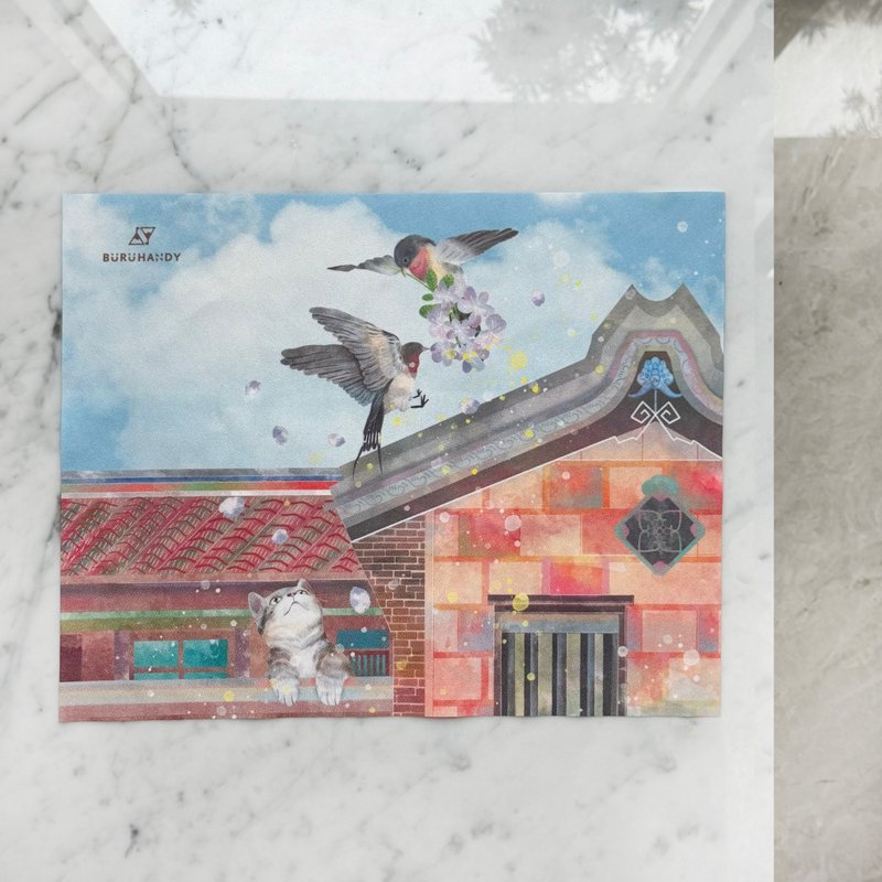 布噜得-双双燕-加厚款防尘擦拭布(38x30cm) - 数码小物 - 聚酯纤维 