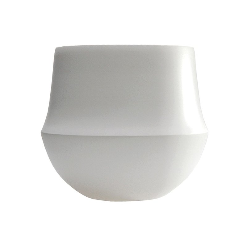 FUSION 17CM 花器 - 花瓶/陶器 - 陶 白色