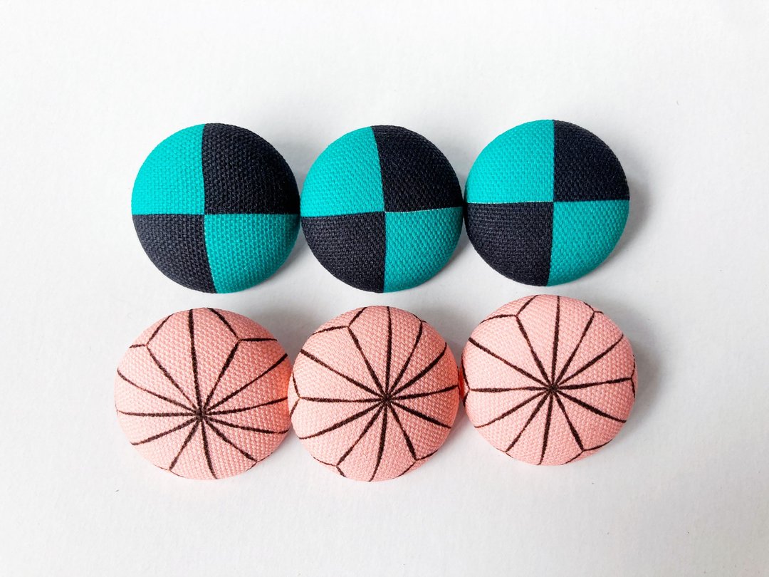 布扣 针织 编织 缝纫 手作材料 DS动漫配色 钮扣 DIY材料 - 编织/刺绣/羊毛毡/裁缝 - 棉 绿色