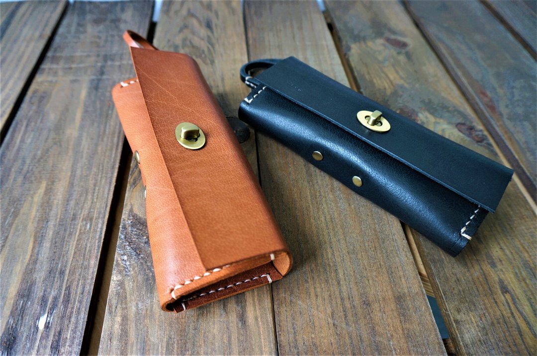 眼镜袋 // Glasses case // 真皮眼镜盒 // 经典墨镜袋 // 简约 - 眼镜/眼镜框 - 真皮 