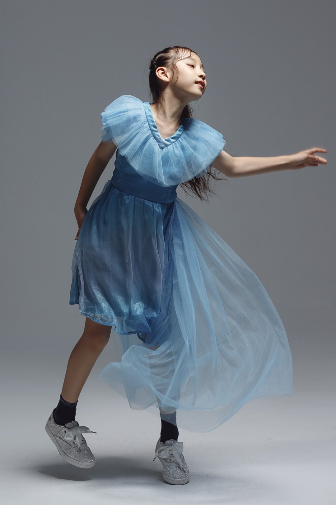 Drape Detail Dress in Chiffon / 2021 - 洋装/连衣裙 - 其他材质 