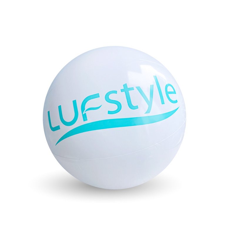 现货 LUFstyle PVC 海滩球 - 玩具/玩偶 - 塑料 白色