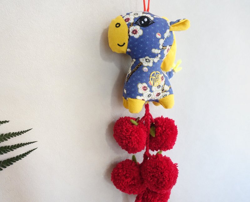 2026马年平安/新生马宝宝/春节装饰 - 婴儿床上用品 - 其他材质 红色