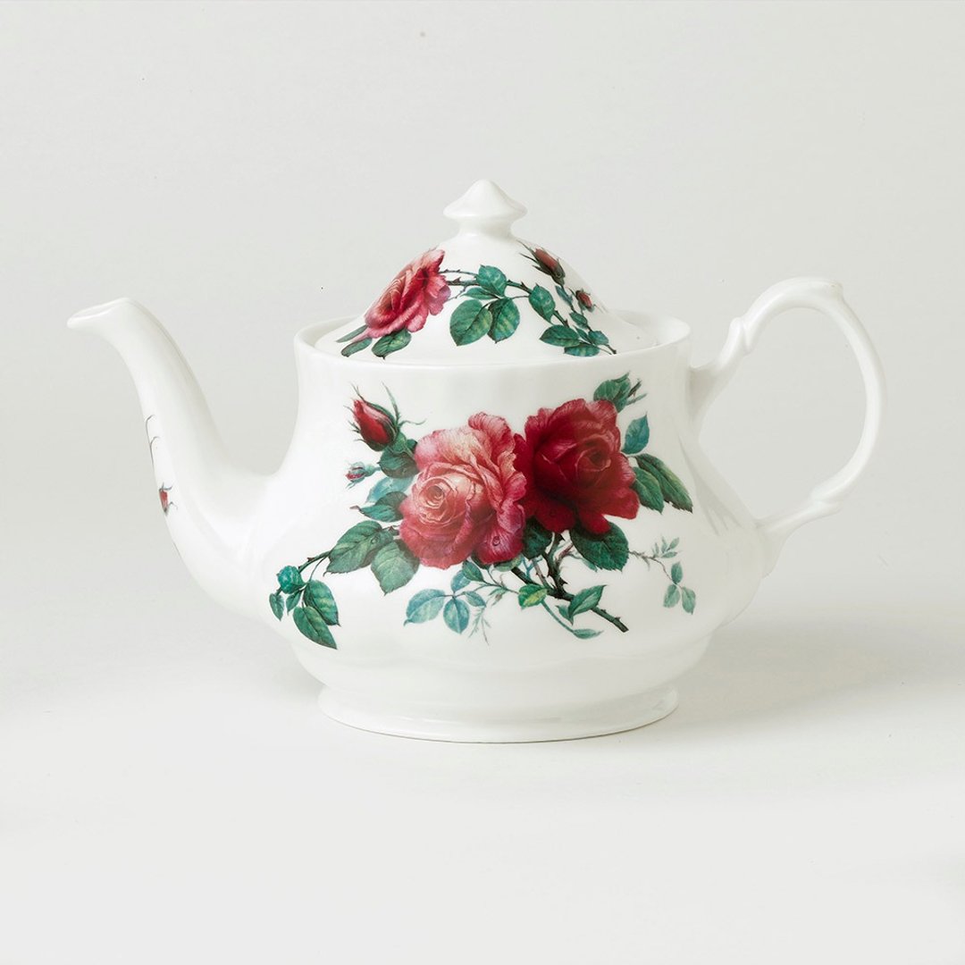英国 RK | English Rose 英伦玫瑰 1000ml 花茶壶 - 茶具/茶杯 - 瓷 多色