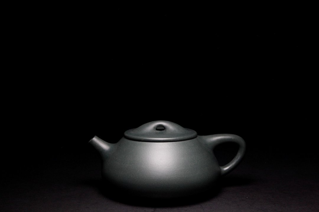 【满瓢】龙山牌 老墨绿泥 240cc - 茶具/茶杯 - 陶 绿色