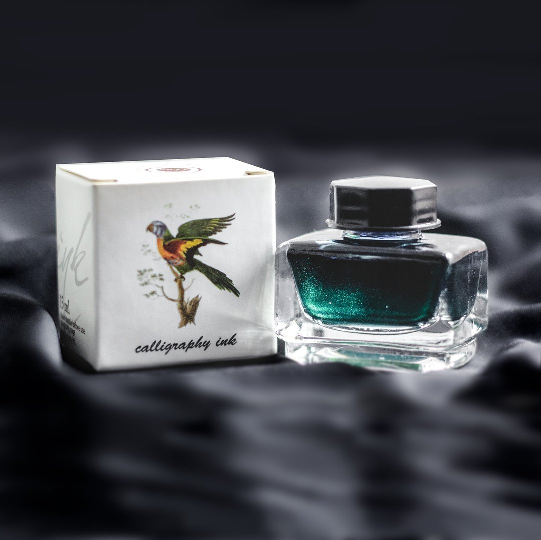 MISTER 金粉彩墨墨水 8色 15ML 玻璃沾水笔羽毛笔 - 其他 - 颜料 多色