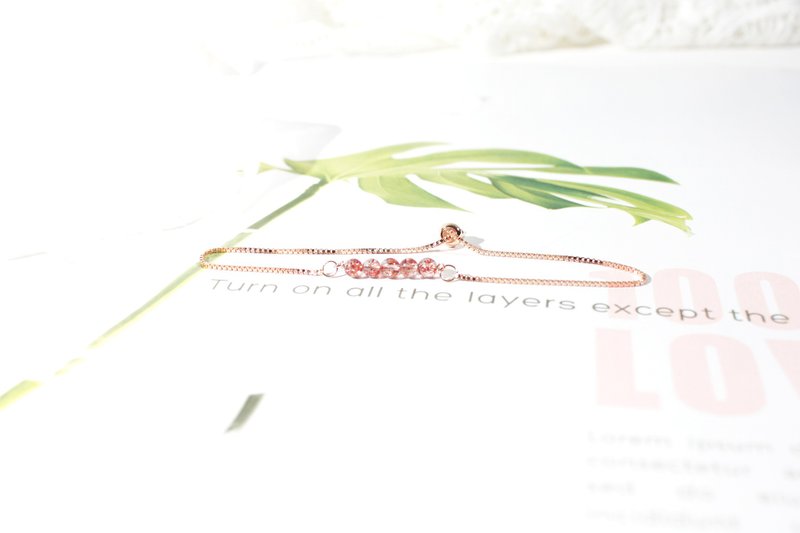 5A级满矿红超级七。水晶手链 - 手链/手环 - 水晶 红色