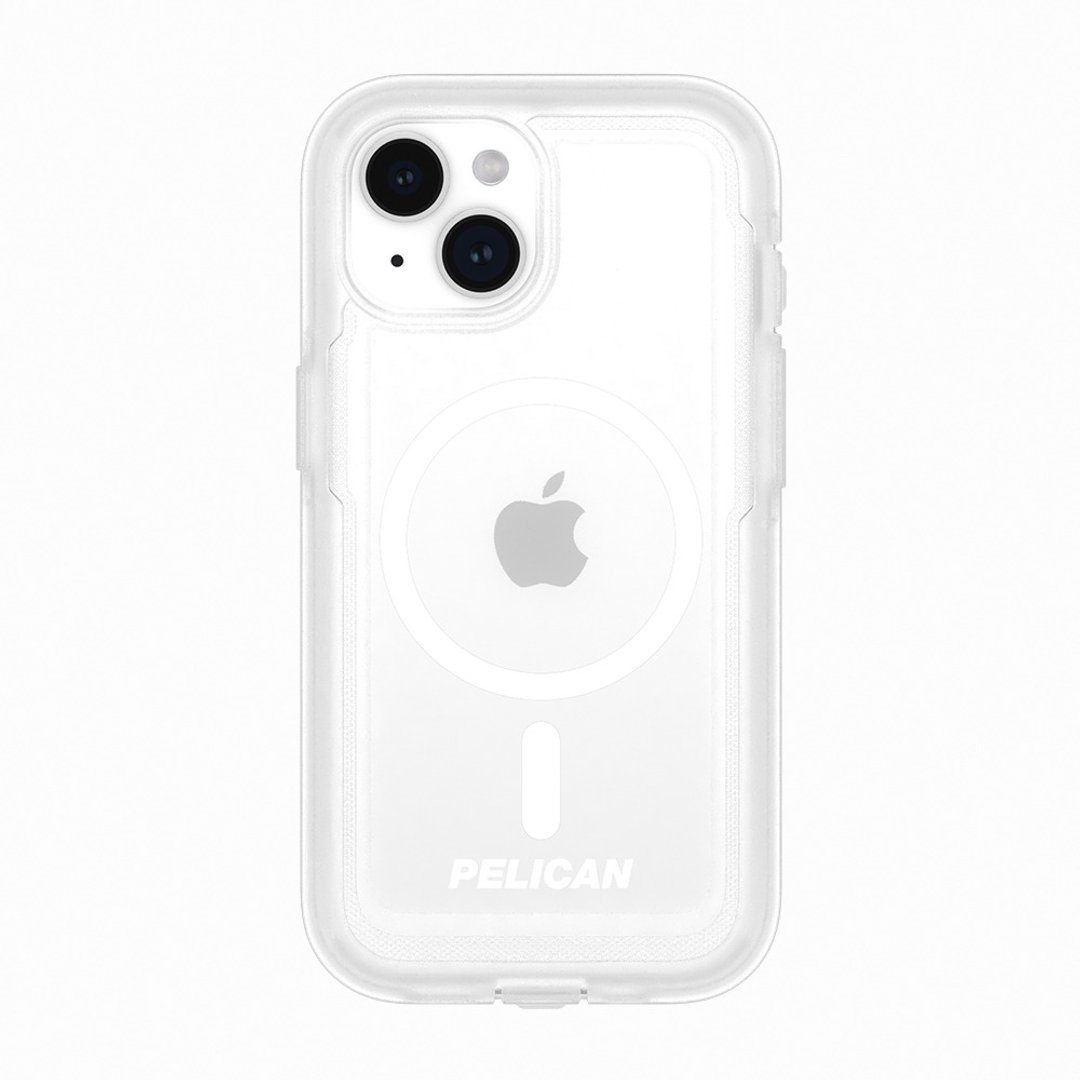 美国Pelican iPhone 15系列 防摔抗菌保护壳 航海家- 透 MagSafe - 手机壳/手机套 - 其他材质 