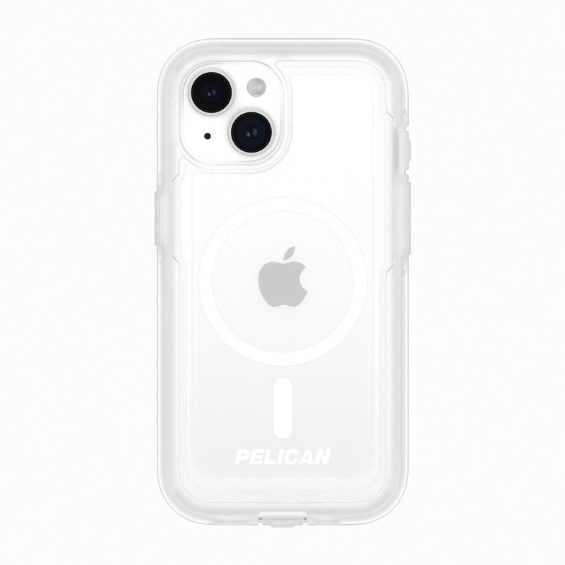 美国Pelican iPhone 15系列 防摔抗菌保护壳 航海家- 透 MagSafe - 手机壳/手机套 - 其他材质 