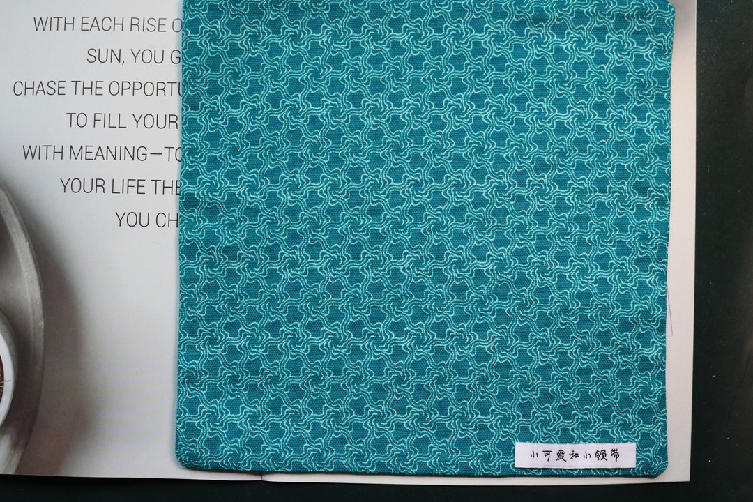綠色麻繩花紋口袋巾西裝手帕絲巾 - 手帕/方巾 - 聚酯纤维 绿色