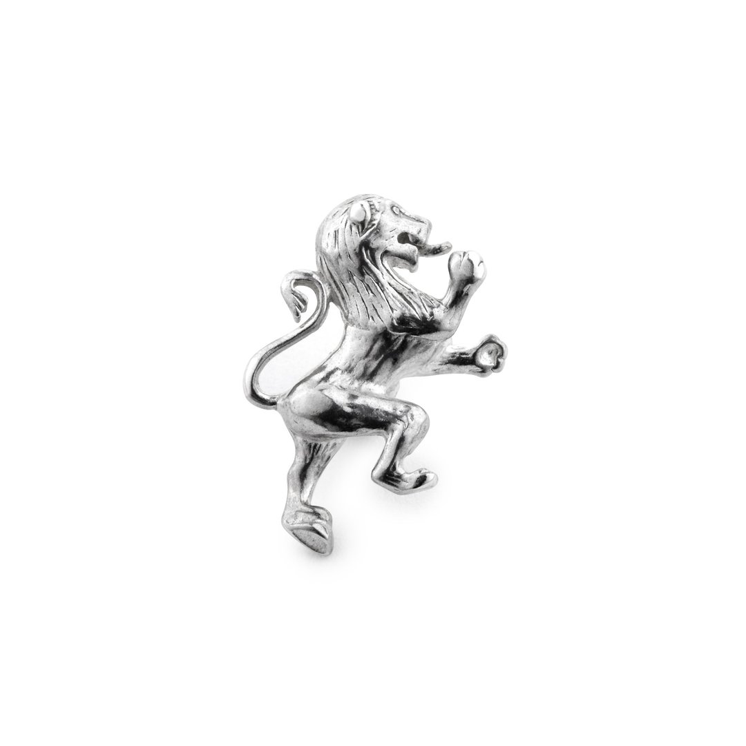 英国制造 925纯银皇家徽章别针 胸针 sterling silver Lapel Pin - 胸针 - 纯银 银色