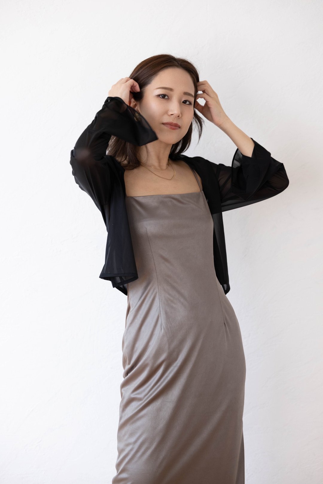 日本制造 的透明正式开衫 - 女装休闲/机能外套 - 其他人造纤维 黑色