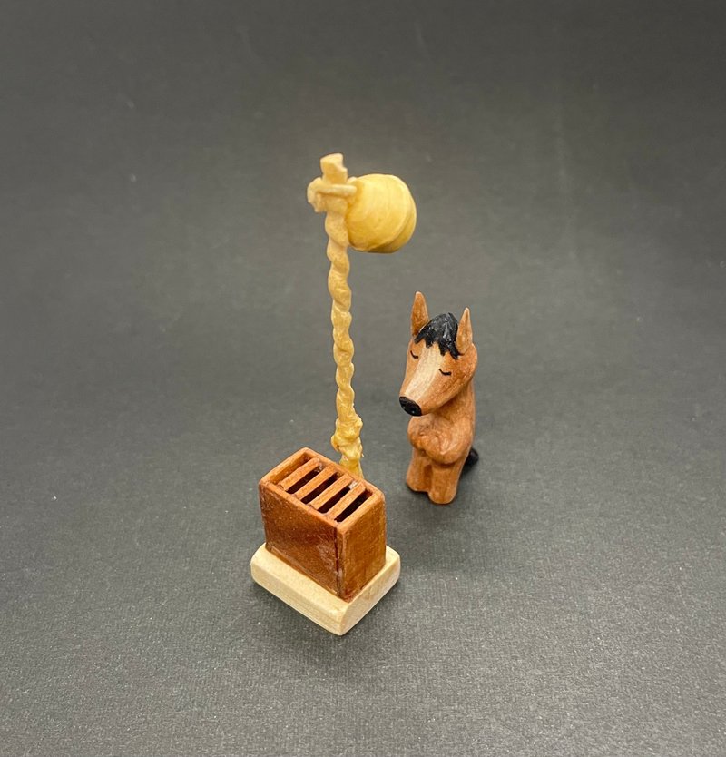 愿一切顺遂 - 摆饰 - 木头 咖啡色