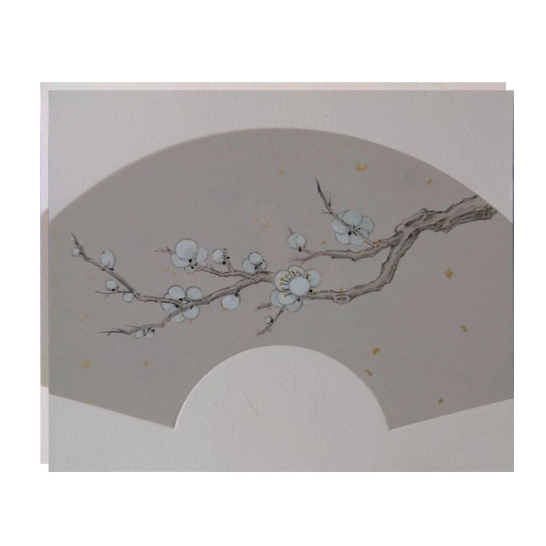 寒梅心|扇面纸 - 海报/装饰画/版画 - 纸 