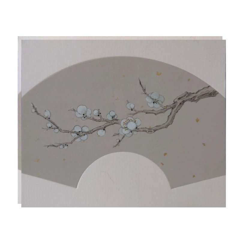 寒梅心|扇面纸 - 海报/装饰画/版画 - 纸 