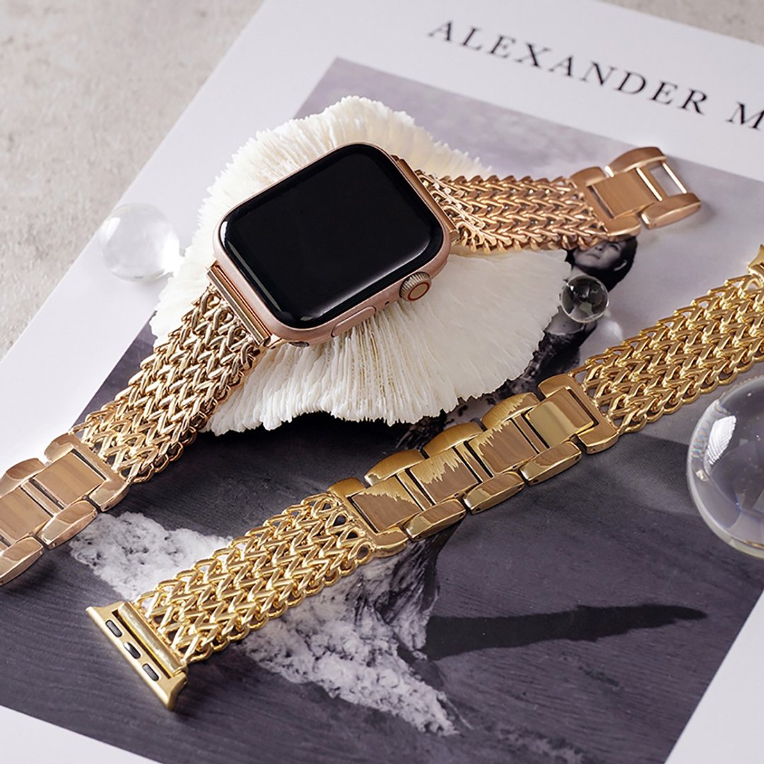 Apple watch - 波浪纹表带 苹果专用表带 - 表带 - 不锈钢 