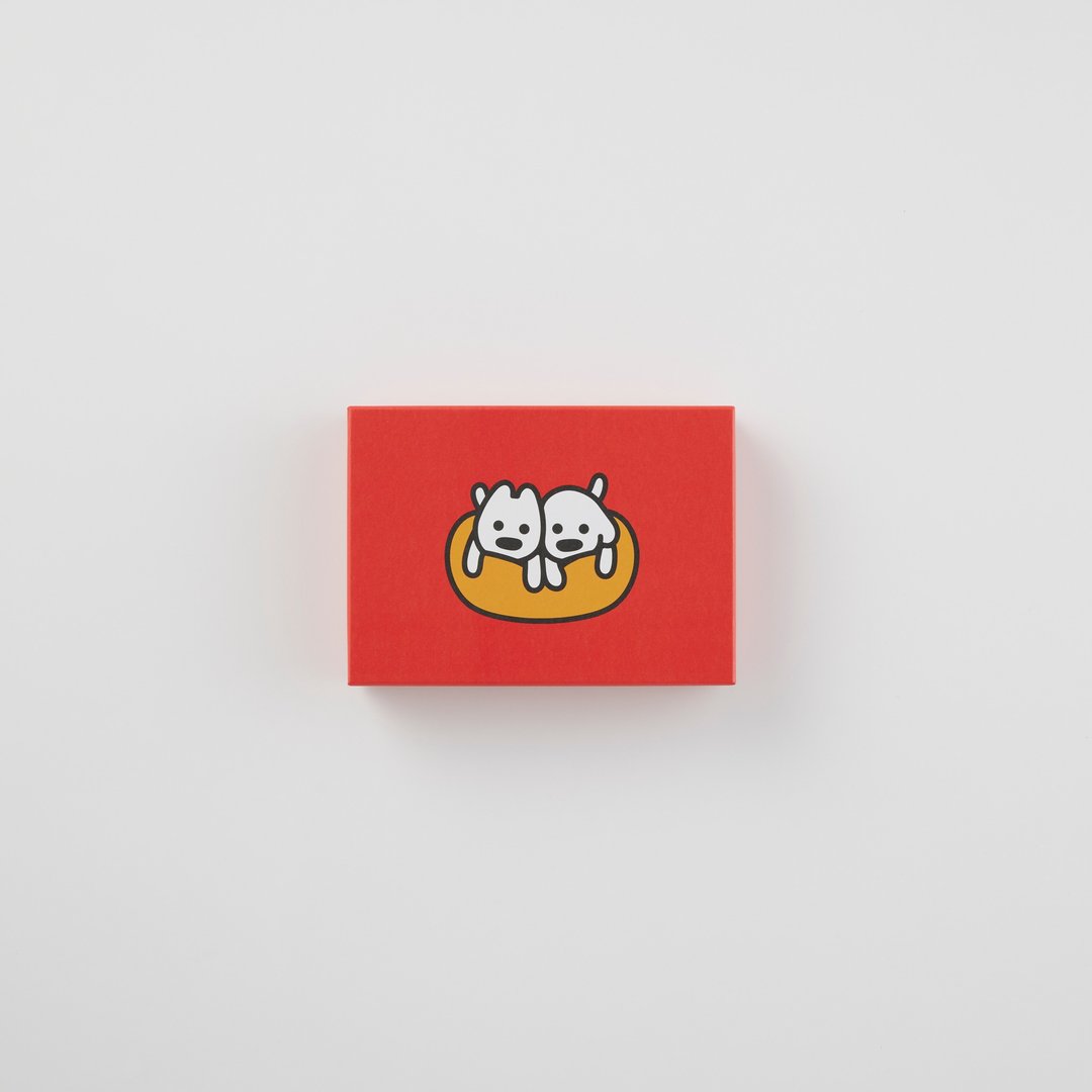 matsui 贴箱 柔软坐垫 - 其他 - 纸 红色