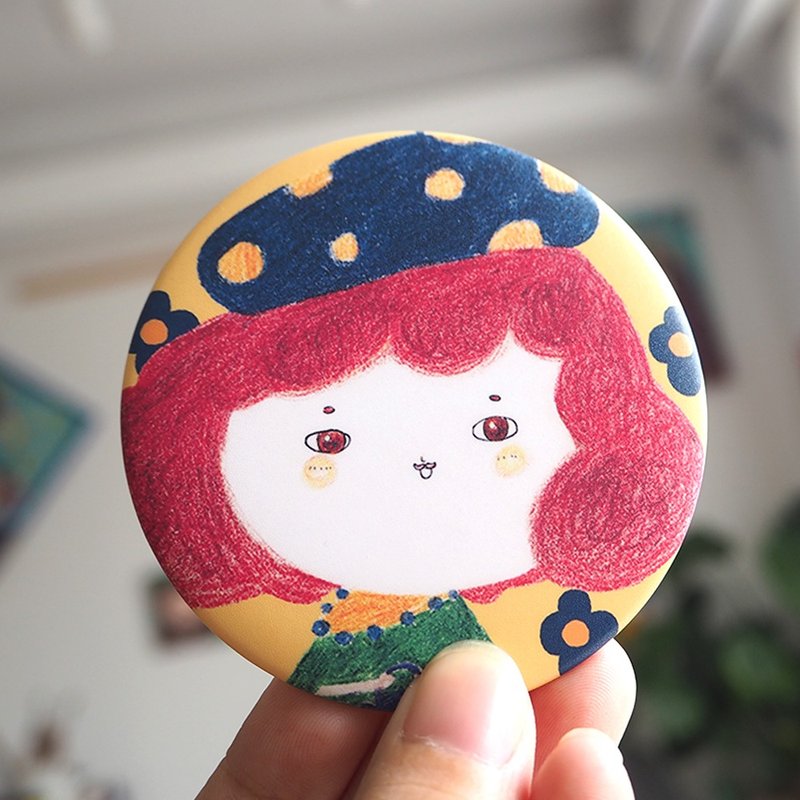 化妆镜 小圆镜 包子小姐 - 彩妆刷具/镜子/梳子 - 其他材质 