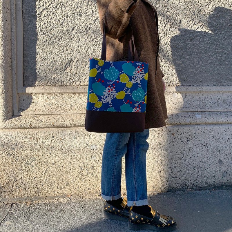 环保公益手作系列 意大利制夏日交响曲托特包 - 侧背包/斜挎包 - 棉．麻 多色