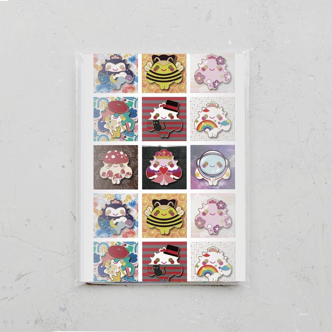 Toy Collection 【POP ART插画名信片 】 - 卡片/明信片 - 纸 蓝色