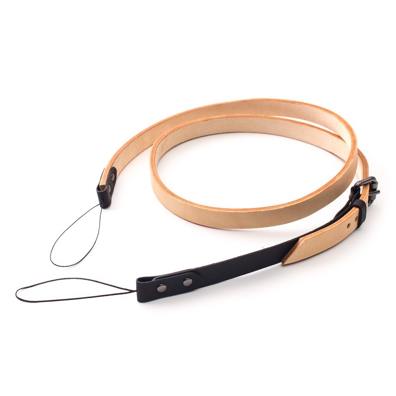 WILD 相机背带 真皮 │ 意大利植鞣革 - 相机 - 真皮 咖啡色