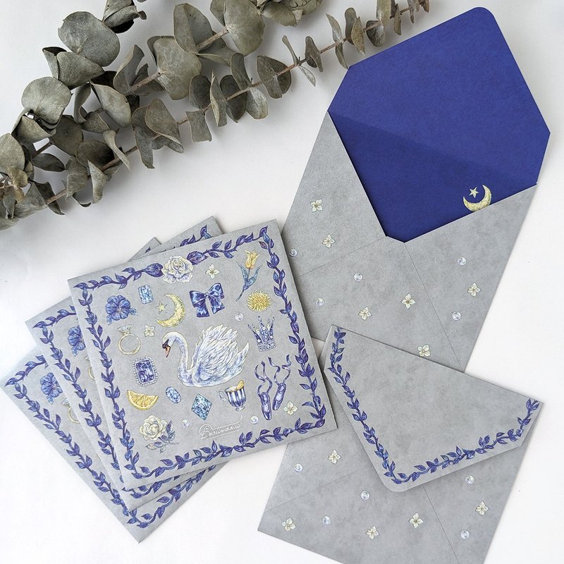 信封和文具 clair de lune - 信封/信纸 - 纸 