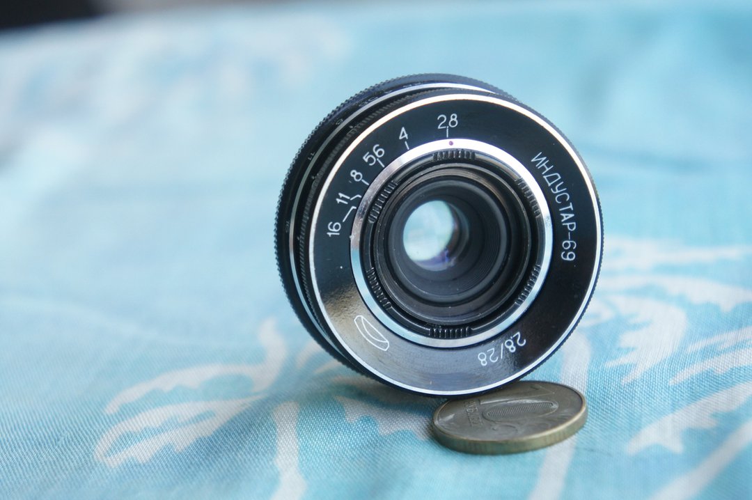 INDUSTAR-69 28mm F/2.8 M39 镜头，适用于 CHAIKA 相机 - 相机 - 其他材质 