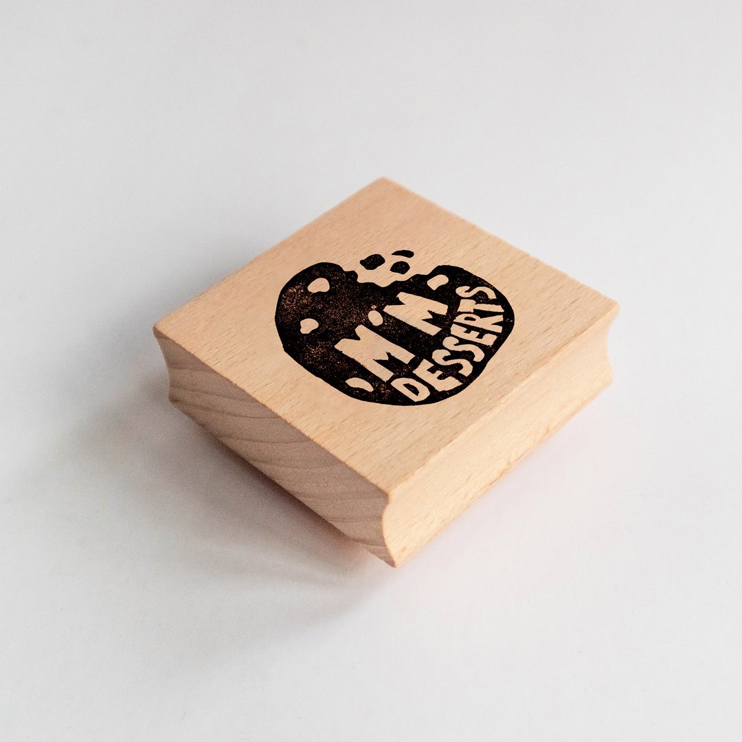 **定制化** 品牌Logo印章 - 手工刻制小本生意创业印章手工店章 - 印章/印台 - 橡胶 黑色