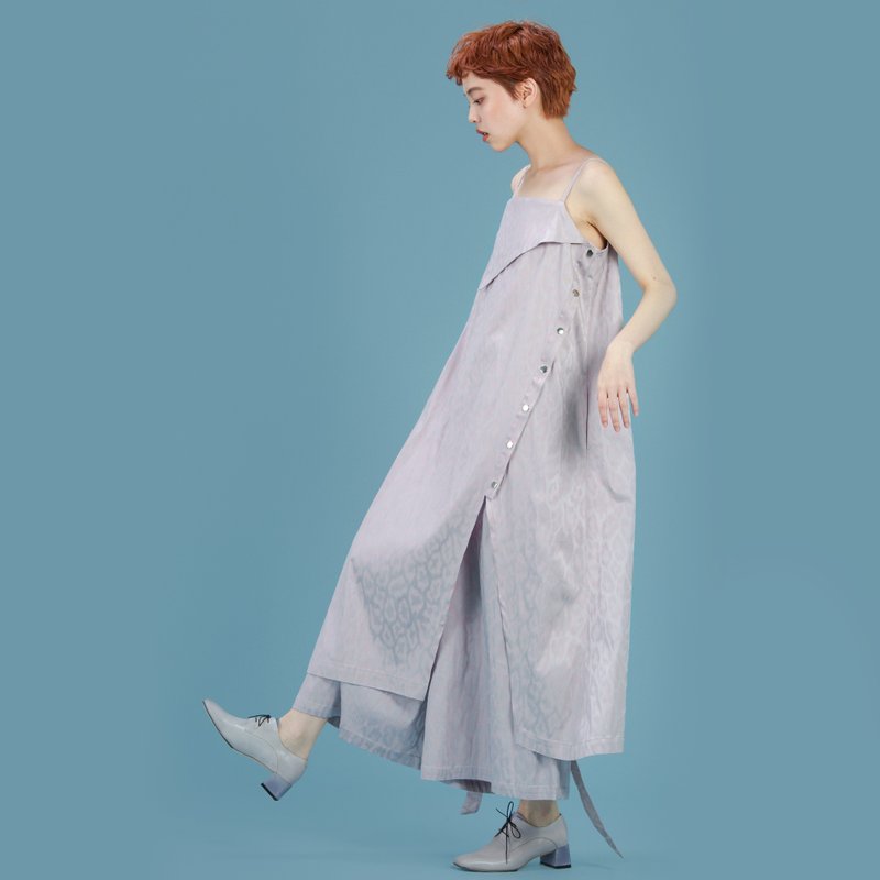 tan tan / 银粉豹纹裤裙 - 女装长裤 - 其他材质 粉红色