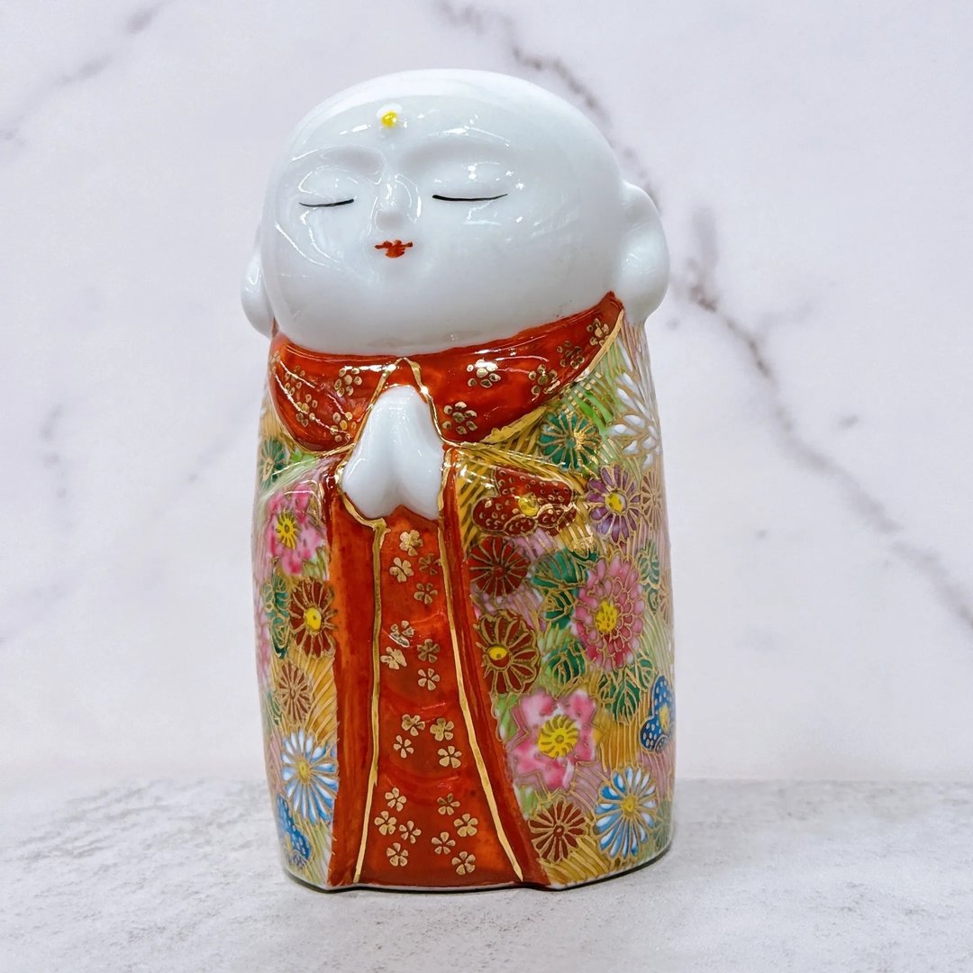 【彩瓷瑰宝】九谷焼 地蔵菩薩 | 九谷焼金華街 - 摆饰 - 瓷 白色