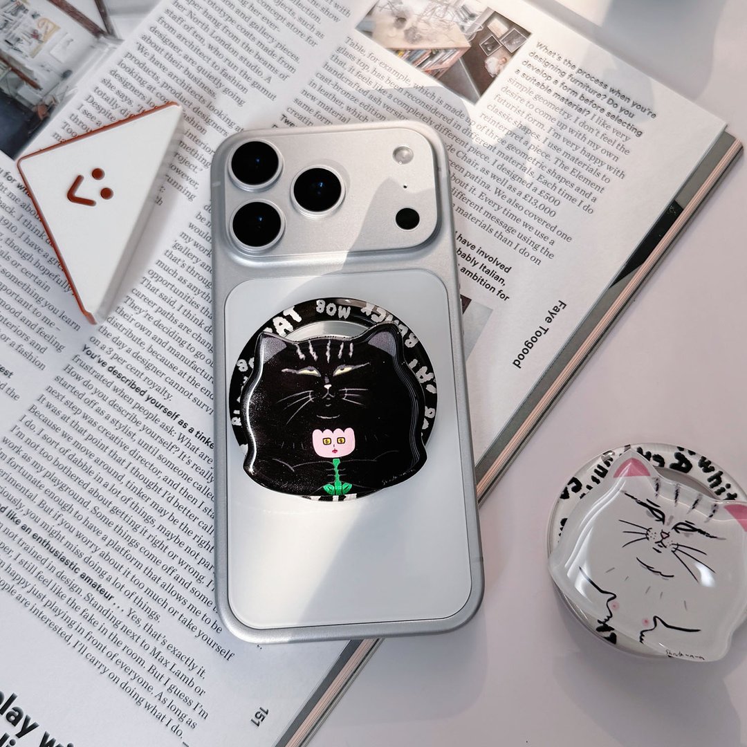 蛋定猫猫 磁吸手机支架 MagSafe (2 款) - 手机配件 - 塑料 