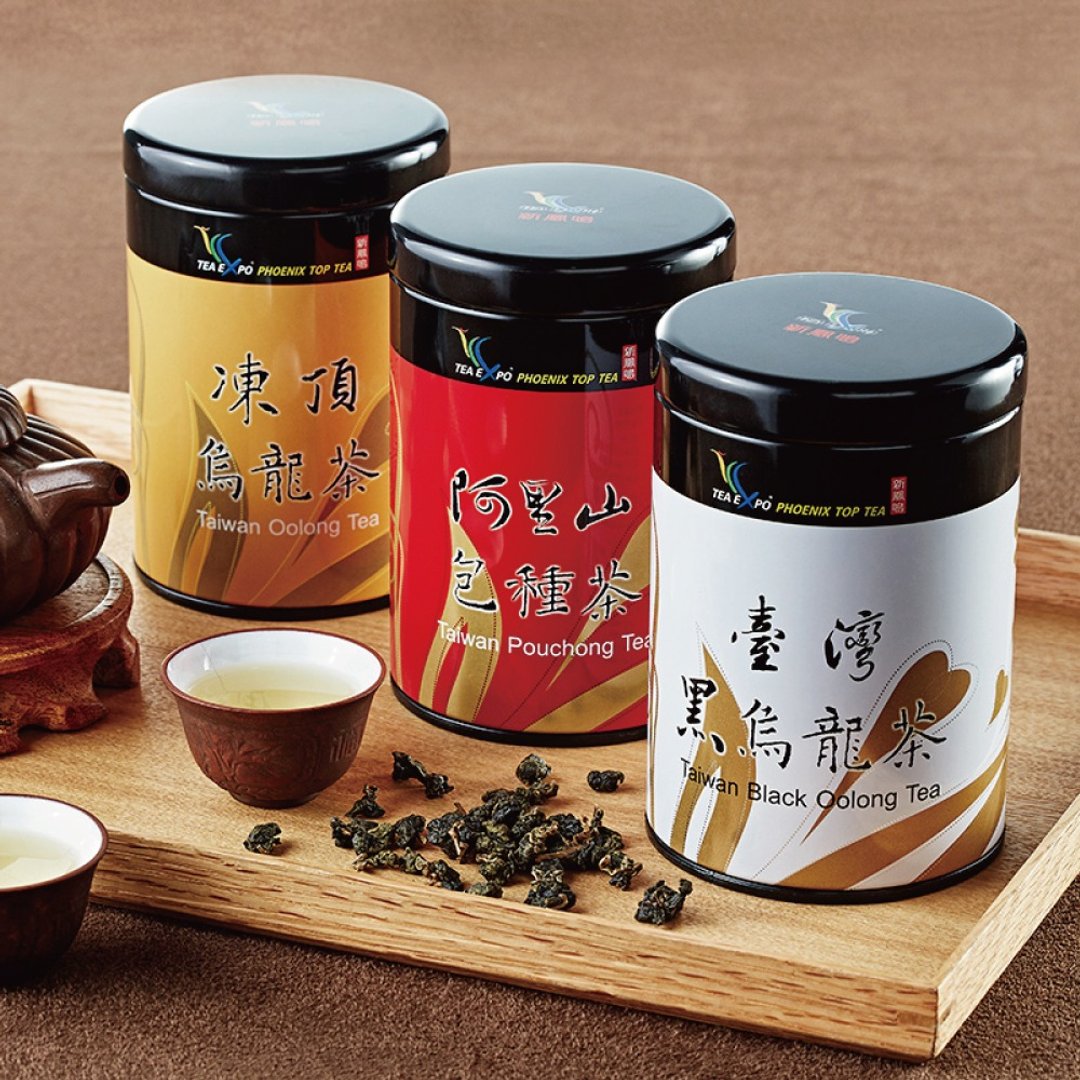三茶赋台湾乌龙茶 3种茶香100%台湾特产 铁罐散装茶叶 礼品赠礼 - 茶 - 其他材质 