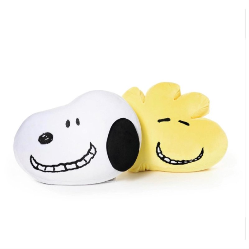 史努比 抱枕 糊涂塔克 午睡枕 snoopy Woodstock 胡士托 - 枕头/抱枕 - 聚酯纤维 黄色