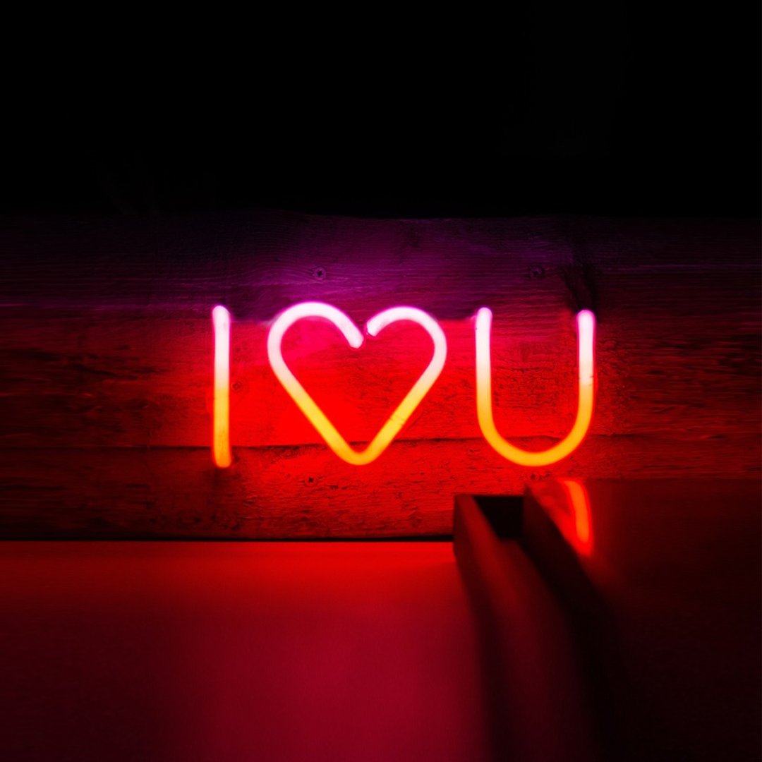 I Love You霓虹灯LED发光字Neon Sign广告招牌Logo餐厅酒吧装饰 - 灯具/灯饰 - 压克力 透明