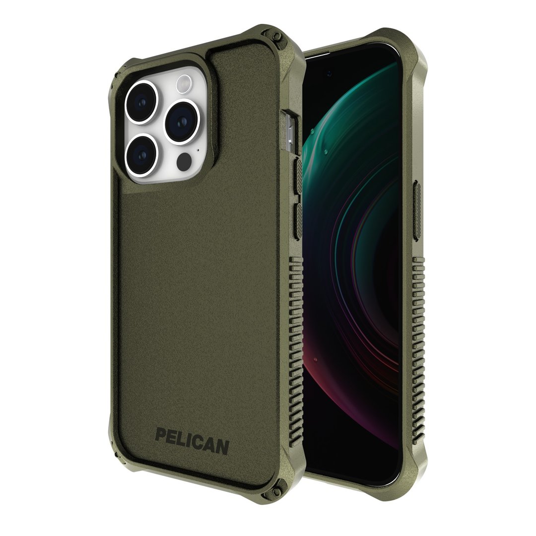 Pelican - iPhone 15 Pro系列 Guardian 手机壳 军绿色 MagSafe版 - 手机壳/手机套 - 其他材质 