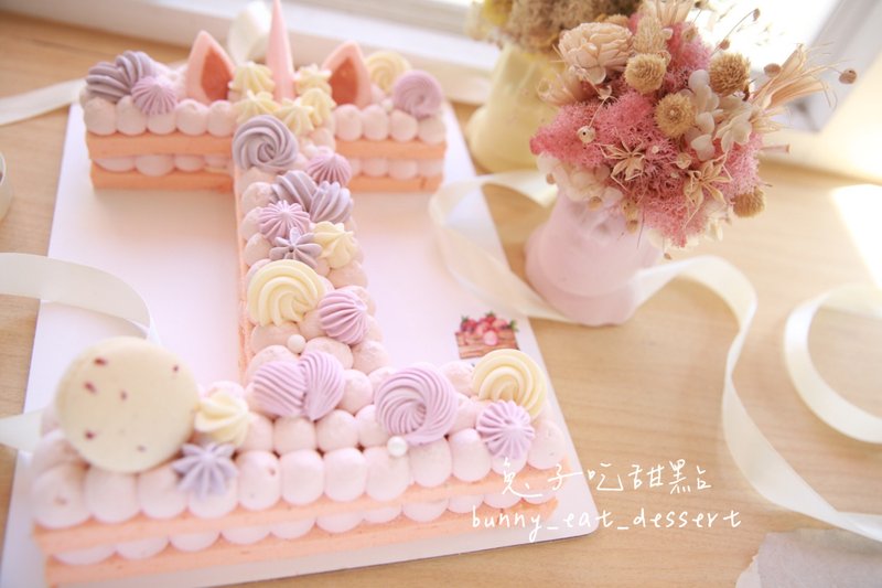 独角兽鲜奶油篓空蛋糕 - 蛋糕/甜点 - 新鲜食材 