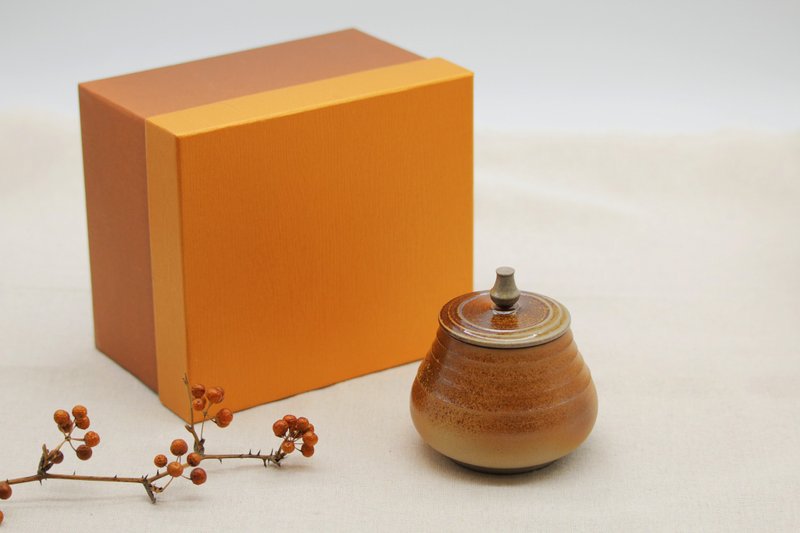 衣谷-柴烧拉坏茶仓 - 其他 - 陶 咖啡色