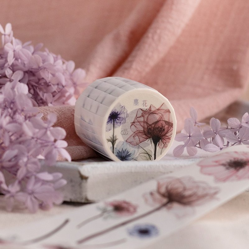 尘花 - 5cm 纸胶带 - 纸胶带 - 纸 红色