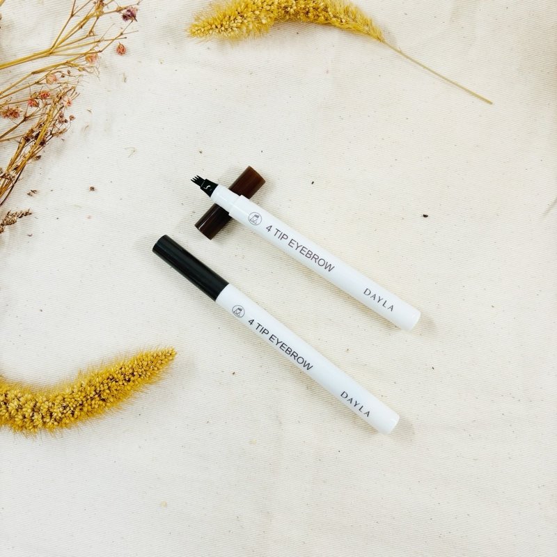 快速出货 零脱妆四分叉立体眉笔 防水持久 台湾现货 - 眼/眉部彩妆 - 塑料 