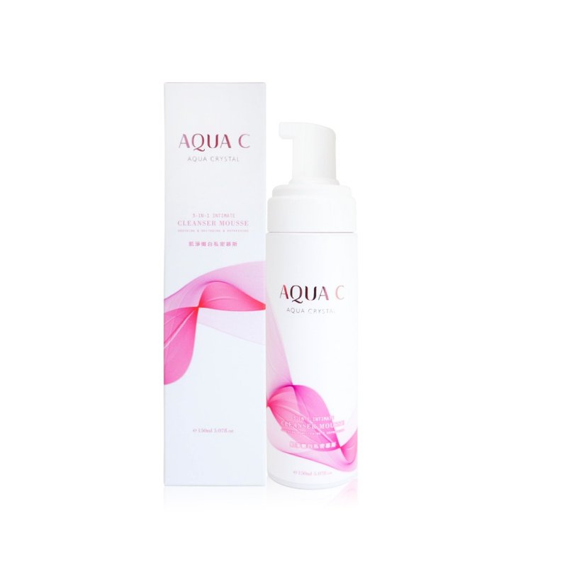 AQUA C.花漾皙 肌净嫩白私密慕斯 150ml - 私密护理 - 纸 
