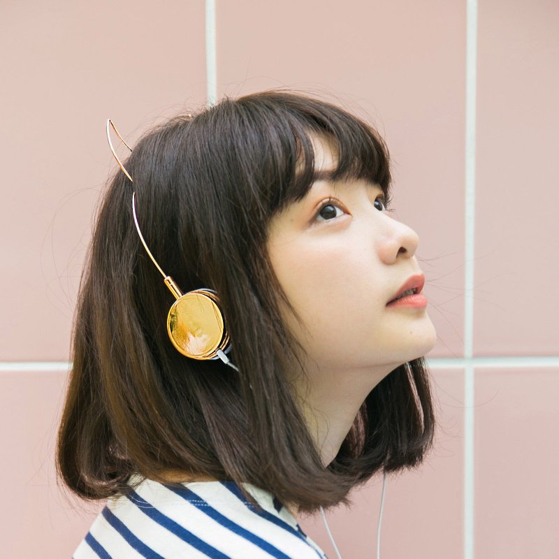 || 恶魔发箍耳机 || 万圣节 - 发饰 - 其他金属 金色