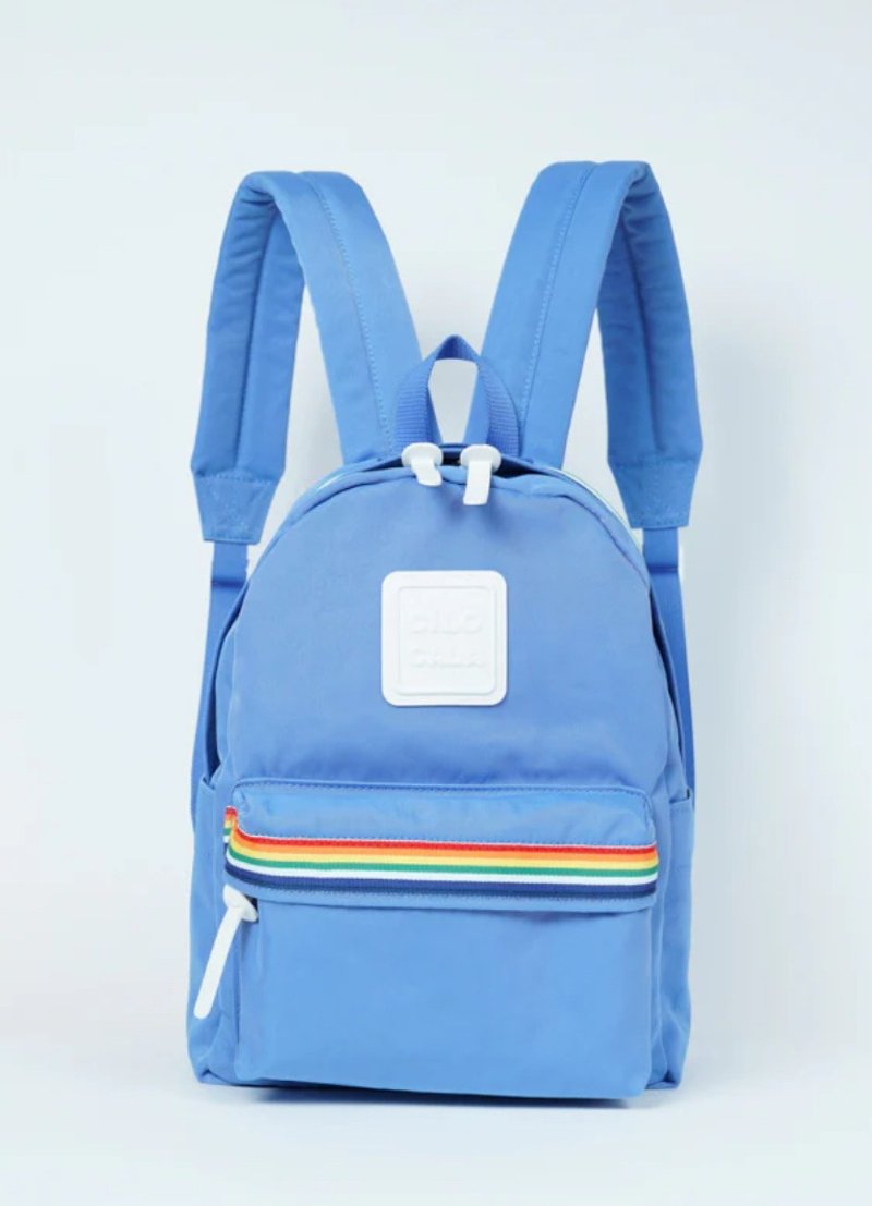 彩虹天空蓝色背包(细码) - 后背包/双肩包 - 其他材质 