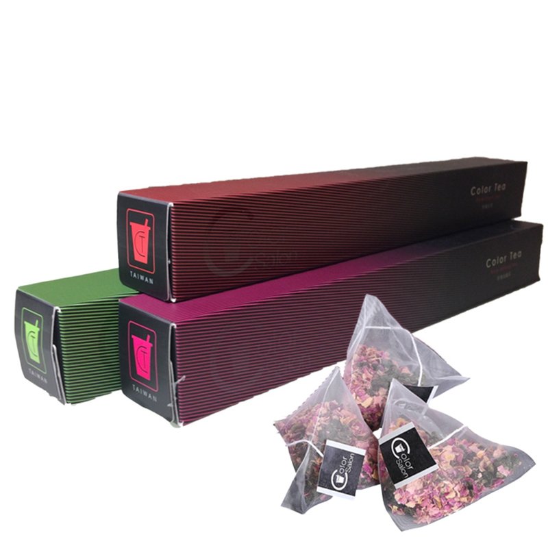 【九月买就送试喝包】-【Color Salon Tea】幸福3入组 - 茶 - 植物．花 粉红色