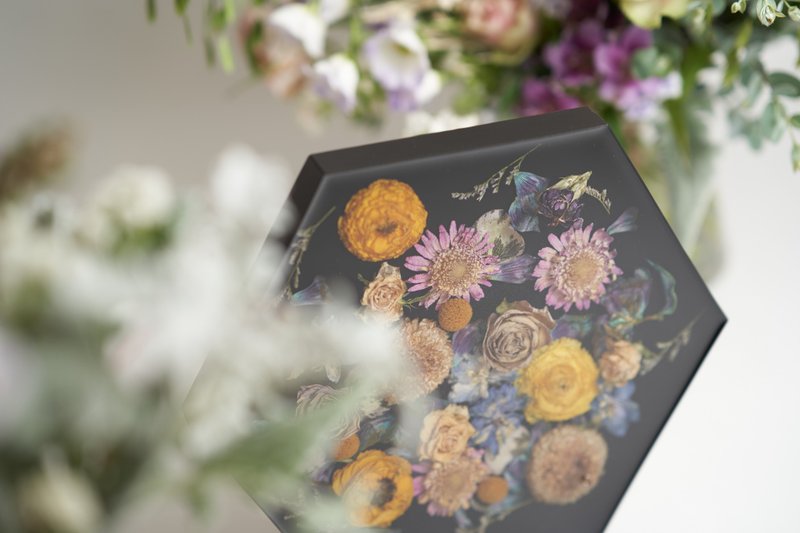 33creations 钻瓷树脂 | 艺术摆件 | Blossom - 干燥花/捧花 - 树脂 