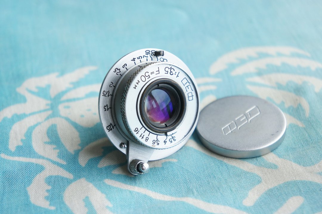 Industar-10 50mm F/3.5 M39 Fed Zorki 徕卡 Micro 4/3 - 相机 - 其他材质 