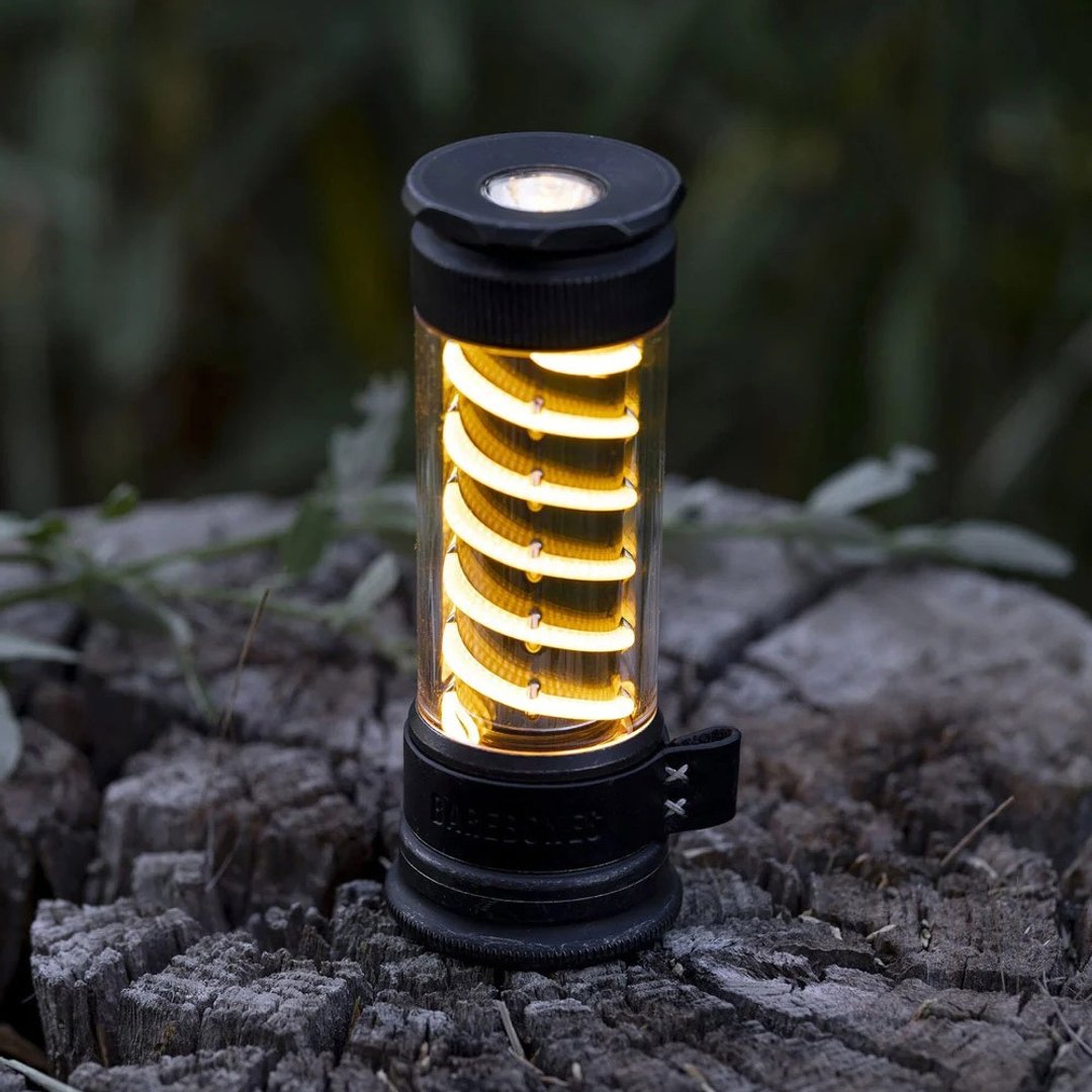 Barebones 多段式手电筒 Edison Light Stick LIV-136 / 黑钢色 - 露营用品 - 铜/黄铜 黑色