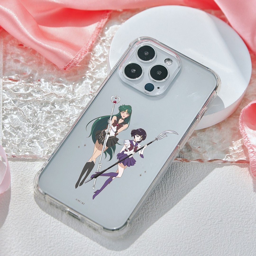 【送吊饰】美少女战士Crystal水手冥王星土星全气囊防摔手机壳 - 手机壳/手机套 - 塑料 多色
